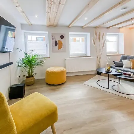 Stylisches Apartment Mit Terrasse In Der Altstadt Von Donauwoerth Exterior photo